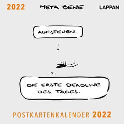 meta bene Postkartenkalender 2022 von meta bene