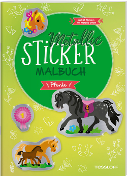 Metallic-Sticker Malbuch. Pferde von Beurenmeister,  Corina