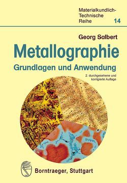 Metallographie von Salbert,  Georg