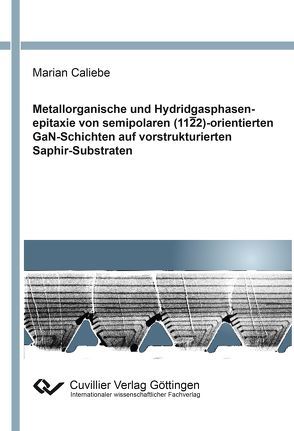 Metallorganische und Hydridgasphasenepitaxievon semipolaren (11-22)-orientierten GaN-Schichten auf vorstrukturierten Saphir-Substraten von Caliebe,  Marian