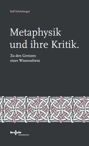 Metaphysik und ihre Kritik von Schönberger,  Rolf