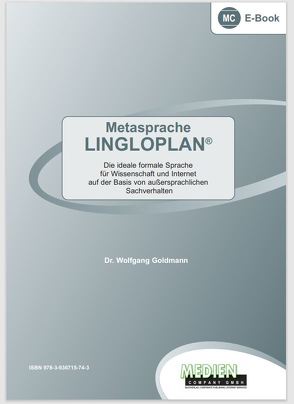 Metasprache LINGLOPLAN® von Dr. Goldmann,  Wolfgang