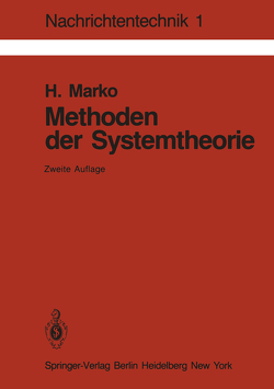 Methoden der Systemtheorie von Marko,  Hans