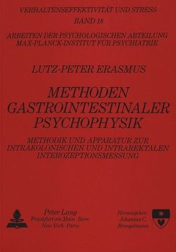 Methoden Gastrointestinaler Psychophysik von Erasmus,  Lutz-Peter