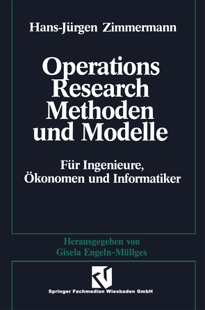 Methoden und Modelle des Operations Research von Zimmermann,  Hans Jürgen