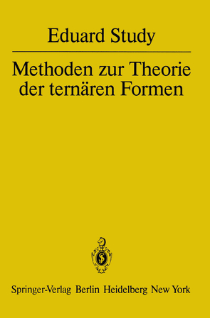 Methoden zur Theorie der ternären Formen von Rota,  G.-C., Study,  E.