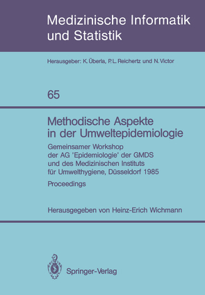 Methodische Aspekte in der Umweltepidemiologie von Wichmann,  Heinz-Erich