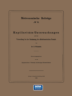 Metronomische Beiträge von Foerster,  Wilhelm, Weinstein,  Bernhard