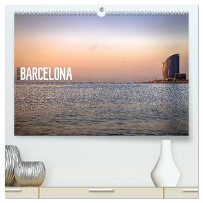 Metropole Barcelona (hochwertiger Premium Wandkalender 2024 DIN A2 quer), Kunstdruck in Hochglanz von Meutzner,  Dirk