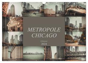 Metropole Chicago (Wandkalender 2024 DIN A3 quer), CALVENDO Monatskalender von Meutzner,  Dirk