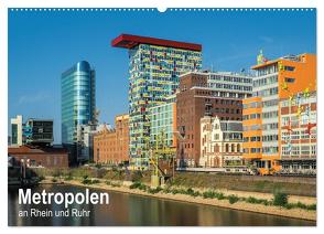 Metropolen an Rhein und Ruhr (Wandkalender 2024 DIN A2 quer), CALVENDO Monatskalender von Seethaler,  Thomas