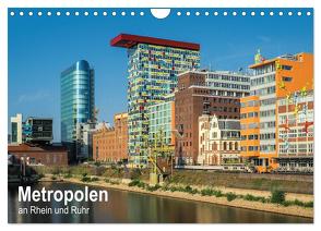 Metropolen an Rhein und Ruhr (Wandkalender 2024 DIN A4 quer), CALVENDO Monatskalender von Seethaler,  Thomas
