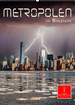 Metropolen im Blitzlicht (Wandkalender 2023 DIN A2 hoch) von Roder,  Peter