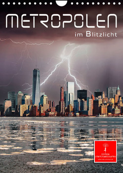 Metropolen im Blitzlicht (Wandkalender 2023 DIN A4 hoch) von Roder,  Peter