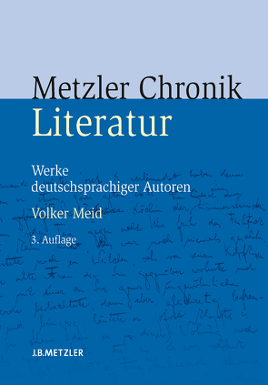 Metzler Literatur Chronik von Meid,  Volker