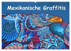 Mexikanische Graffitis (Wandkalender 2024 DIN A2 quer), CALVENDO Monatskalender von Wubben,  Arie