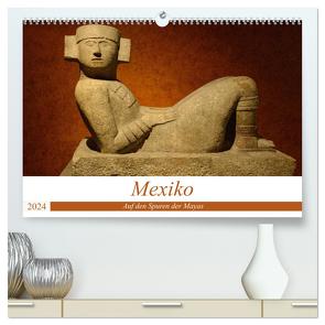 Mexiko. Auf den Spuren der Mayas (hochwertiger Premium Wandkalender 2024 DIN A2 quer), Kunstdruck in Hochglanz von Prediger Klaus Prediger,  Rosemarie