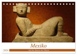 Mexiko. Auf den Spuren der Mayas (Tischkalender 2024 DIN A5 quer), CALVENDO Monatskalender von Prediger Klaus Prediger,  Rosemarie