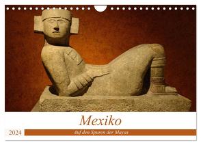Mexiko. Auf den Spuren der Mayas (Wandkalender 2024 DIN A4 quer), CALVENDO Monatskalender von Prediger Klaus Prediger,  Rosemarie