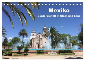 Mexiko – Bunte Vielfalt in Stadt und Land (Tischkalender 2024 DIN A5 quer), CALVENDO Monatskalender von Hornecker,  Frank