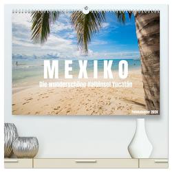 Mexiko – Die wunderschöne Halbinsel Yucatán Fotokalender 2024 (hochwertiger Premium Wandkalender 2024 DIN A2 quer), Kunstdruck in Hochglanz von shadiego,  shadiego