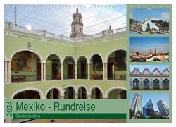 Mexiko – Rundreise (Wandkalender 2024 DIN A3 quer), CALVENDO Monatskalender von Prediger Klaus Prediger,  Rosemarie