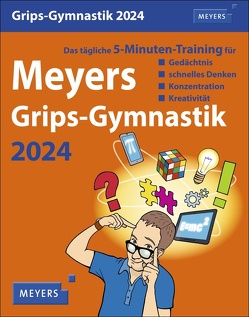 Meyers Grips-Gymnastik Tagesabreißkalender 2024 von Philip Kiefer