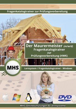 MHS Maurermeister (m/w/d) Lerntrainer für Windows mit über 3290 Lernfragen von Mueller,  Thomas
