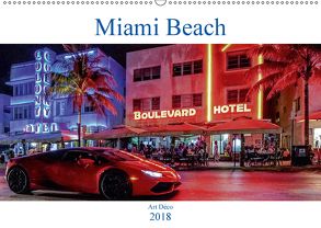 Miami Beach Art Deco (Wandkalender 2018 DIN A2 quer) von Robert,  Boris