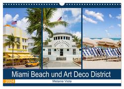 Miami Beach und Art Deco District (Wandkalender 2024 DIN A3 quer), CALVENDO Monatskalender von Viola,  Melanie