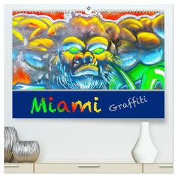 Miami Graffiti (hochwertiger Premium Wandkalender 2024 DIN A2 quer), Kunstdruck in Hochglanz von Styppa,  Robert