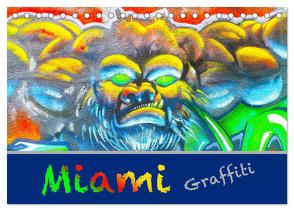 Miami Graffiti (Tischkalender 2024 DIN A5 quer), CALVENDO Monatskalender von Styppa,  Robert