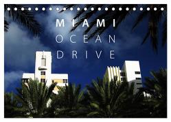 Miami Ocean Drive USA (Tischkalender 2024 DIN A5 quer), CALVENDO Monatskalender von Alan Poe,  Philip