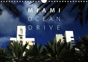 Miami Ocean Drive USA (Wandkalender 2019 DIN A4 quer) von Alan Poe,  Philip