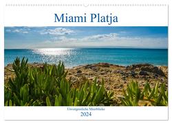 Miami Platja – Unvergessliche Meerblicke (Wandkalender 2024 DIN A2 quer), CALVENDO Monatskalender von Alexander Kunze,  Marc