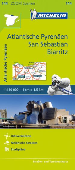 Michelin Atlantische Pyrenäen, San Sebastian, Biarritz