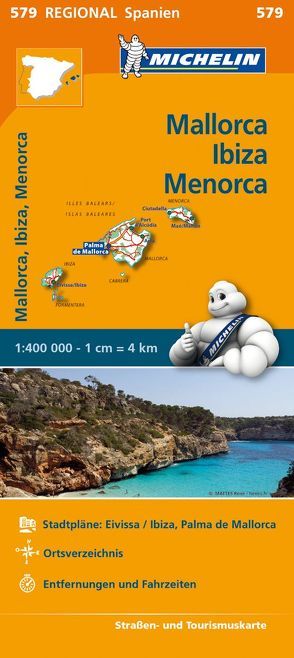 Michelin Balearen (Mallorca, Ibiza, Menorca)