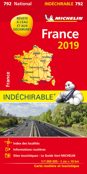 Michelin Frankreich 2019 (widerstandsfähig)