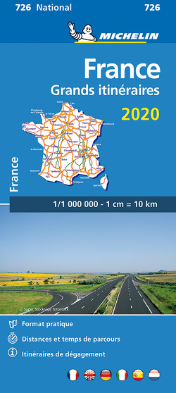 Michelin Frankreich Fernrouten 2020