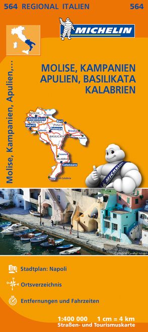 Michelin Molise, Kampanien, Apulien, Basilikata, Kalabrien