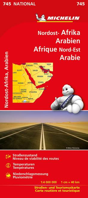 Michelin Nordost-Afrika, Arabien