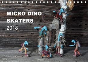 Micro Dino Skaters 2018 (Tischkalender 2018 DIN A5 quer) von (Deivis Slavinskas),  DSLAV