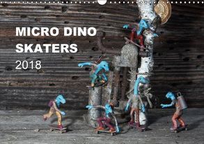 Micro Dino Skaters 2018 (Wandkalender 2018 DIN A3 quer) von (Deivis Slavinskas),  DSLAV