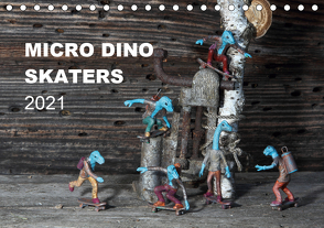 Micro Dino Skaters 2021 (Tischkalender 2021 DIN A5 quer) von (Deivis Slavinskas),  DSLAV