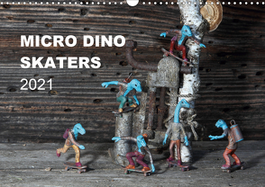 Micro Dino Skaters 2021 (Wandkalender 2021 DIN A3 quer) von (Deivis Slavinskas),  DSLAV