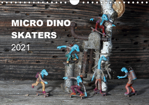 Micro Dino Skaters 2021 (Wandkalender 2021 DIN A4 quer) von (Deivis Slavinskas),  DSLAV