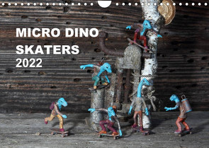 Micro Dino Skaters 2022 (Wandkalender 2022 DIN A4 quer) von (Deivis Slavinskas),  DSLAV