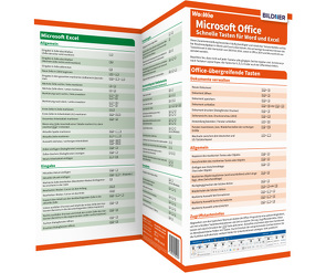 Microsoft-Office – Schnelle Tasten für Word und Excel von Baumeister,  Inge, Bildner,  Christian