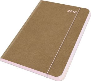 Midi Flexi Diary ColourLine ROSE 2018