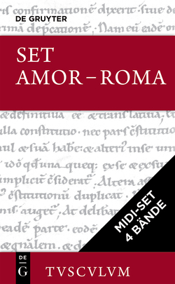 [Midi-Set AMOR – ROMA: Liebe und Erotik im alten Rom] von Holzberg,  Niklas, Ovid, Tibull